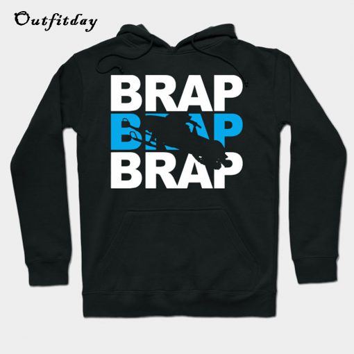 Brap Snowmobile Rider Hoodie B22