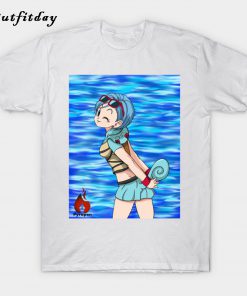 Bulma with Squirtle T-Shirt B22