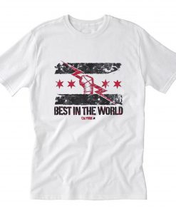 CM Punk Best In The World White T-Shirt B22