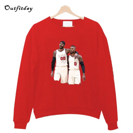 Carmelo Anthony and Damian Lillard Sweatshirt B22