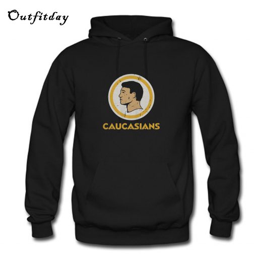 Caucasians Washington Football Political Parody Hoodie B22