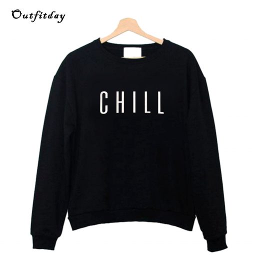 Chill White Sweatshirt B22