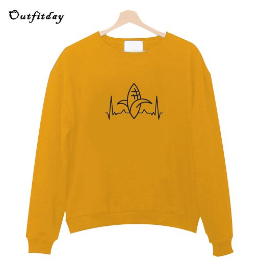 Corn Heartbeat Sweatshirt B22