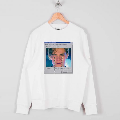 Crying Leonardo Dicaprio Sweatshirt B22