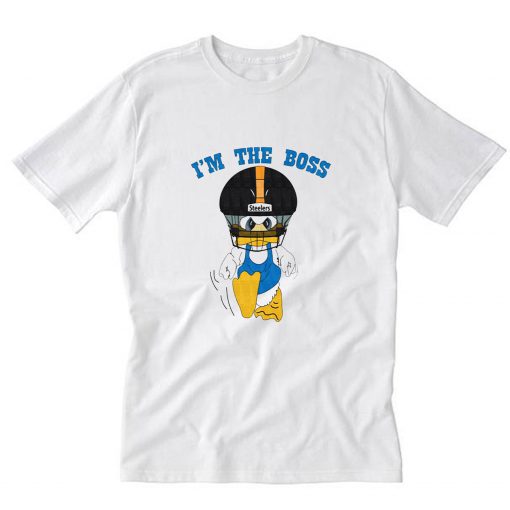 Duck Hodges I’m The Boss White T-Shirt B22