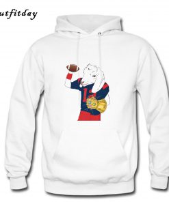 England Patriots Tom Brady Goat Champion Thanos Hoodie B22