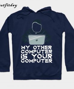 Ethical Hacking Guy Hoodie Laptop Scary Hoodie B22