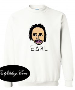 Face Earl White Sweatshirt B22