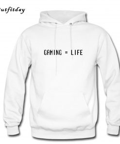 Gaming Equals Life Hoodie B22