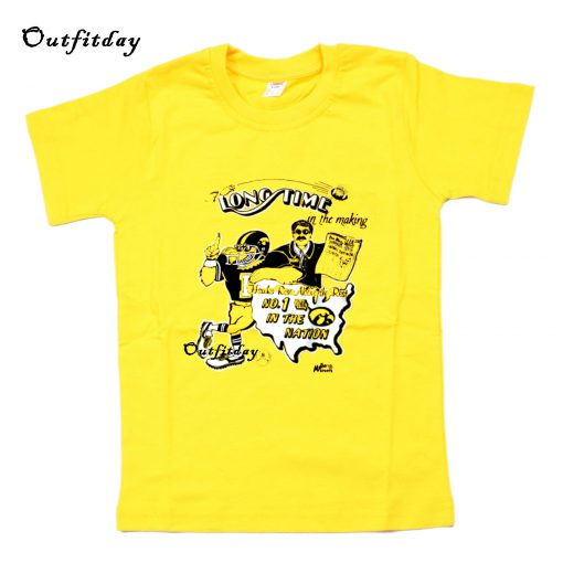 Iowa Hawkeyeys Football Hayden Fry T-Shirt B22