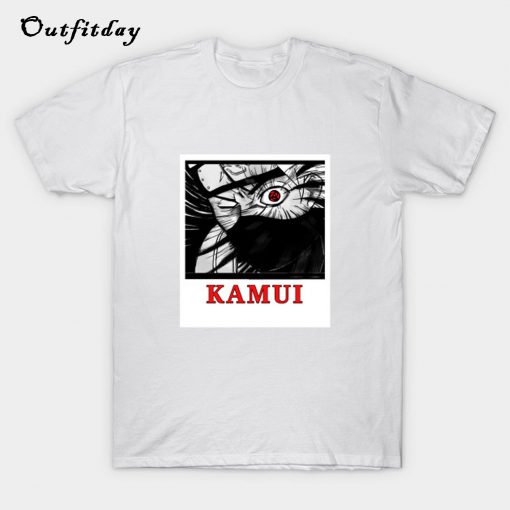 Kakashi activated mangekyou T-Shirt B22