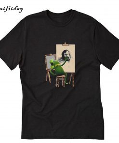 Kermit Painting Jim Henson T-Shirt B22