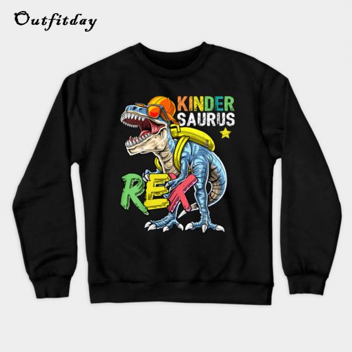 Kindersaurus Rex Dinosaur Sweatshirt B22