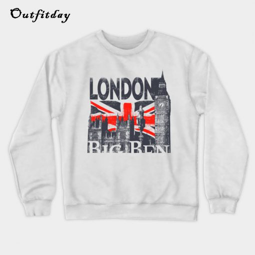 London vintage merch Sweatshirt B22