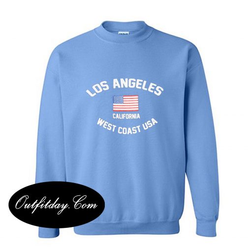 Los Angeles California West Coast USA Sweatshirt B22
