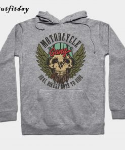 MOTORCYCLE GANG SKULL Hoodie B22