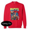 Marvel Comic Red Sweatshirt B22