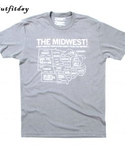 Midwest Map T-Shirt B22