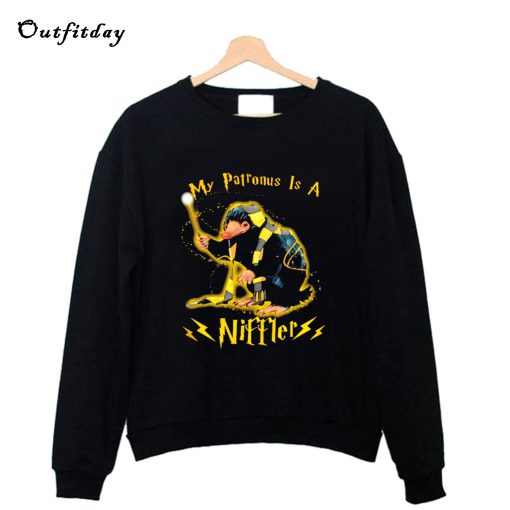 My Patronus is a niffler Harry Potter Sweatshirt B22