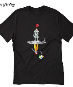 Pennywise water reflection IT T-Shirt B22