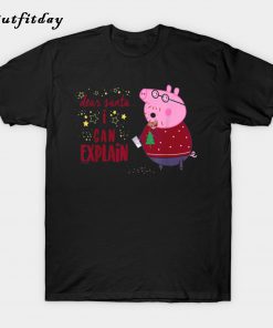 Peppa Pig - Daddy Pig Dear Santa T-Shirt B22