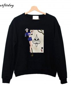 Sailor Jerry Pinup Ace Of Spades Sweatshirt B22