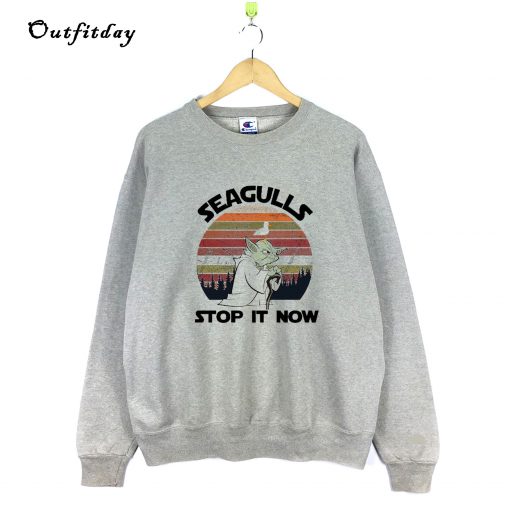 Seagull Stop It Now Sweatshirt B22