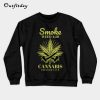 Smoke Weed 4-20 Weed Design Sweatshirt B22