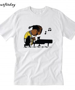 Snoop Dogg Playing Piano T-Shirt B22