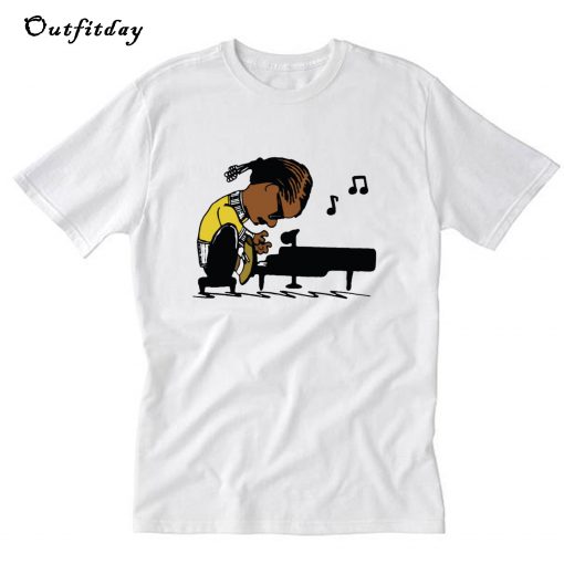 Snoop Dogg Playing Piano T-Shirt B22