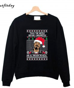 Snoop Dogg Shizzle Dizzle Chrismizzle Sweatshirt B22