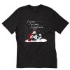 Snoopy and Charlie Brown Live well love much laugh often T-Shirt B22