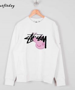 Stussy x Peppa Pig Parody Sweatshirt B22