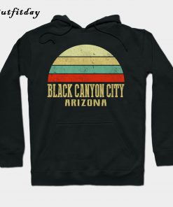 Sunset BLACK CANYON ARIZONA Hoodie B22