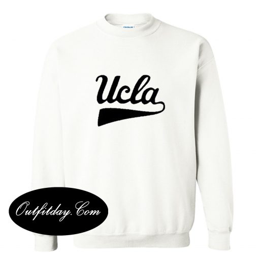 UCLA White Sweatshirt B22