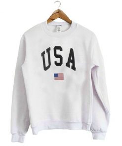 USA Flag Graphic Sweatshirt B22