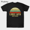 Vintage Retro Sunset Luke Afb Arizona T-Shirt B22