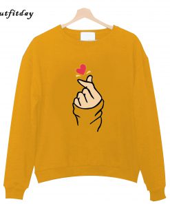 hand love Sweatshirt B22