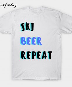 ski beer repeat T-Shirt B22