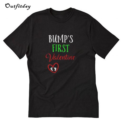 Bump's First Valentine Love 2020 T-Shirt B22