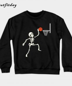 Cool Basketball Skeleton Sweatshirt B22