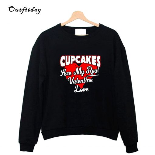 Cupcakes Valentine Sweatshirt B22