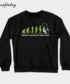 Evolution Of Programmer Sweatshirt B22