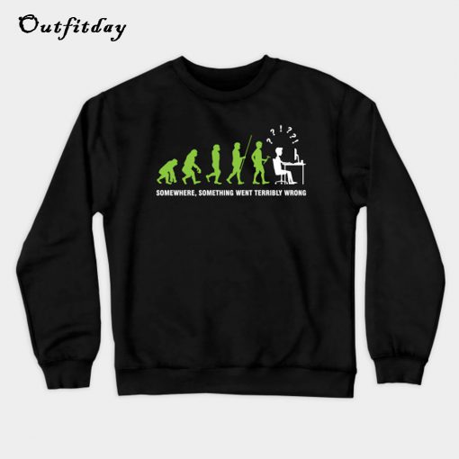 Evolution Of Programmer Sweatshirt B22