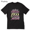 February 1933 87th Birthday Valentine's Day 2020 T-Shirt B22