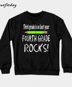 Fourth Grade Rocks Back to School Sweatshirt B22