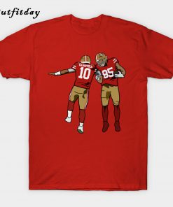 Jimmy Garoppolo x George Kittle San Francisco 49ers T-Shirt B22