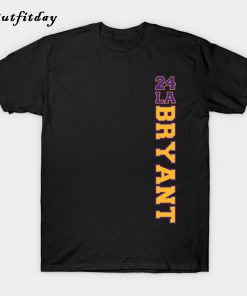 Kobe Bryant 24 Los Angeles Lakers T-Shirt B22
