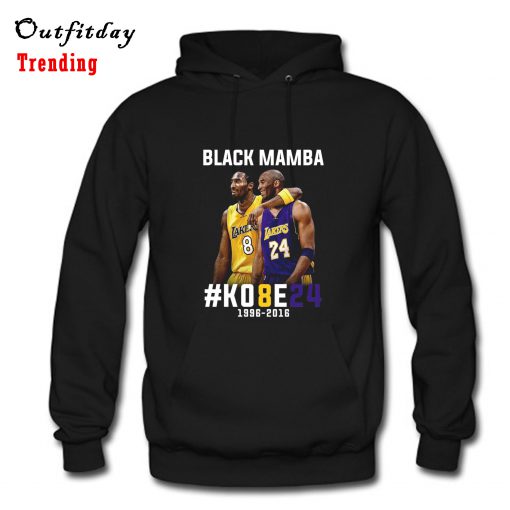 Kobe Bryant Black Mamba Hoodie B22