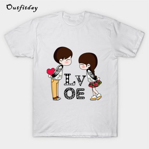 Love valentine T-Shirt Trending B22